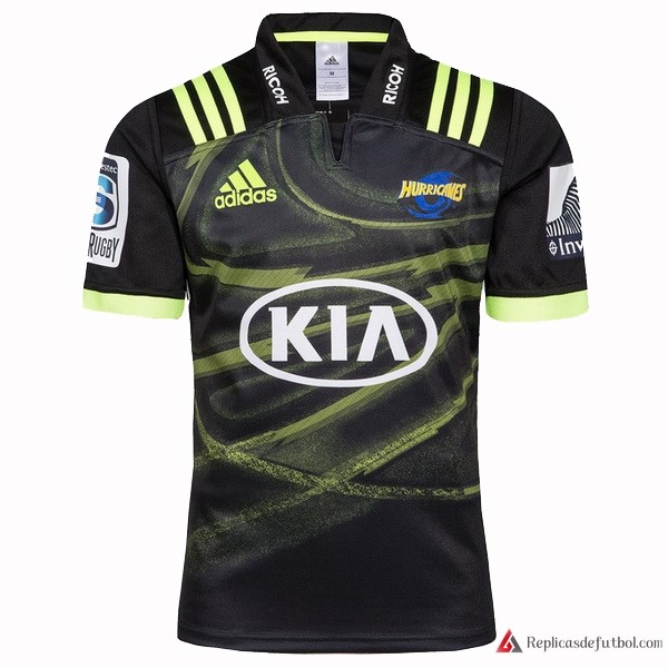 Camiseta Hurricanes Segunda equipación 2018 Negro Rugby